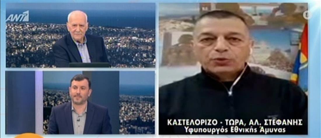 Στεφανής από Καστελόριζο: Μην έρθετε στη χώρα μας (ΒΙΝΤΕΟ)