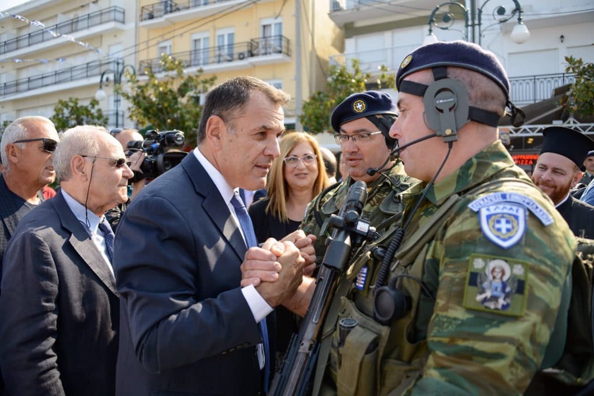 Έγγραφο Παναγιωτόπουλου για χορήγηση επιδόματος παραμεθορίου Στρατιωτικών