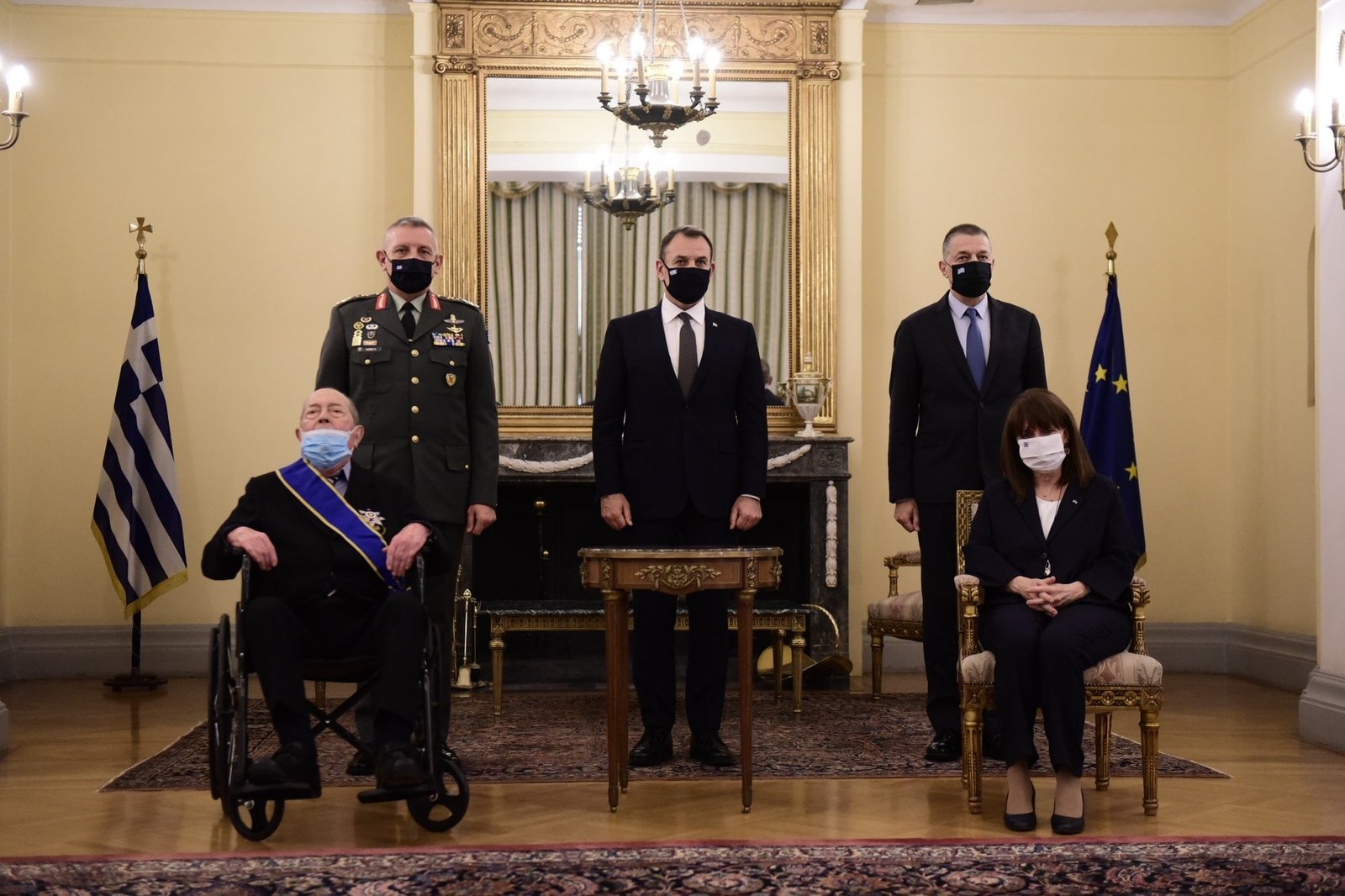 Παρασημοφορήθηκε από την ΠτΔ ο εφοπλιστής Ιάκωβος Τσούνης (ΦΩΤΟ)