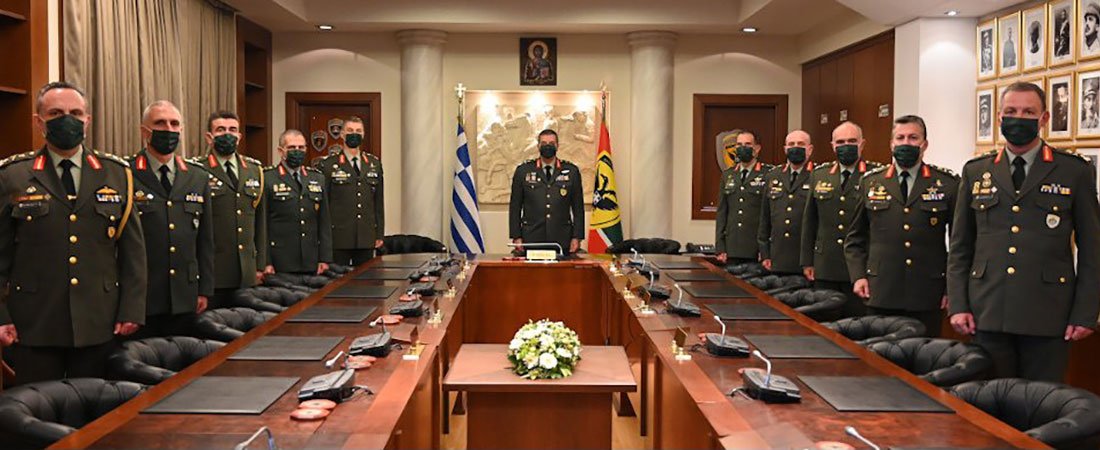 Αυτό είναι το νέο Ανώτατο Στρατιωτικό Συμβούλιο του Στρατού Ξηράς (ΦΩΤΟ)