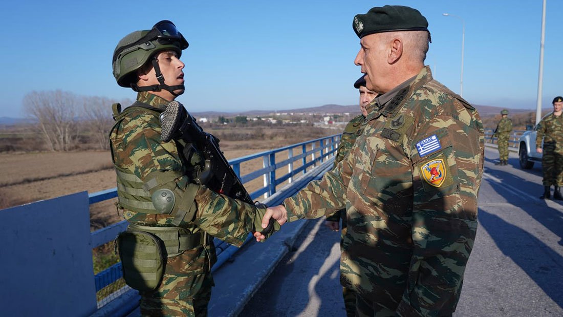 Α/ΓΕΕΘΑ από Γέφυρα Κήπων: «Ο Έβρος δεν έπεσε ούτε θα πέσει» (ΦΩΤΟ)