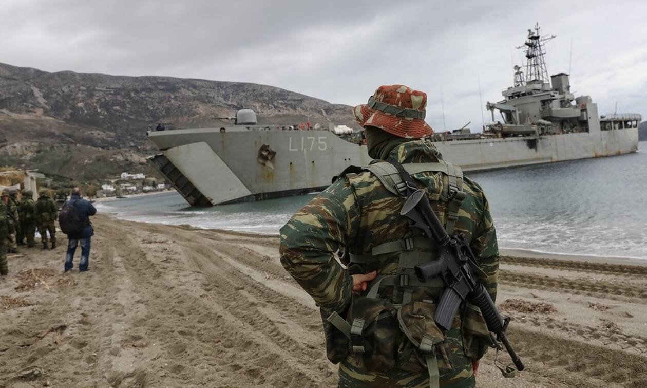 Πολεμικό Ναυτικό: Συρματόφραξε τον ναύσταθμο Πεζοναυτών στον Αλμυρό Βόλου (ΦΩΤΟ)