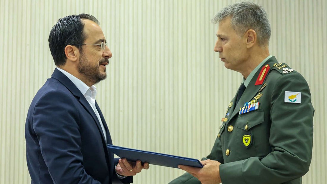 Κύπρος: Ανέλαβε καθήκοντα ο νέος Αρχηγός του ΓΕΕΦ Αντιστράτηγος Γεώργιος Τσιτσικώστας (ΦΩΤΟ)