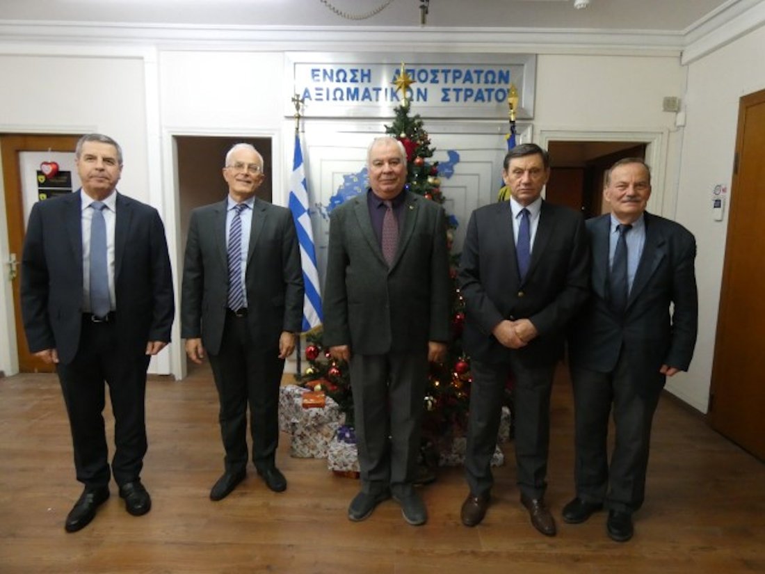 Επίτιμοι Α/ΓΕΣ Γκίνης-Καμπάς-Λαλούσης στην ΕΑΑΣ – Τι συζητήθηκε (ΦΩΤΟ)