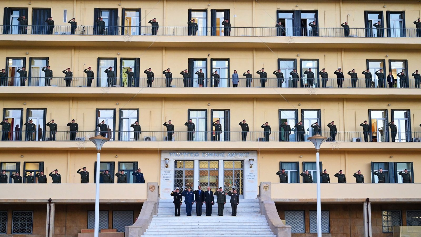 Τελετή Απόδοσης Τιμής στον Επισμηναγό (Ι) Επ. Κωστέα και απονομή βαθμού Αντιπτεράρχου (ΦΩΤΟ-BINTEO)