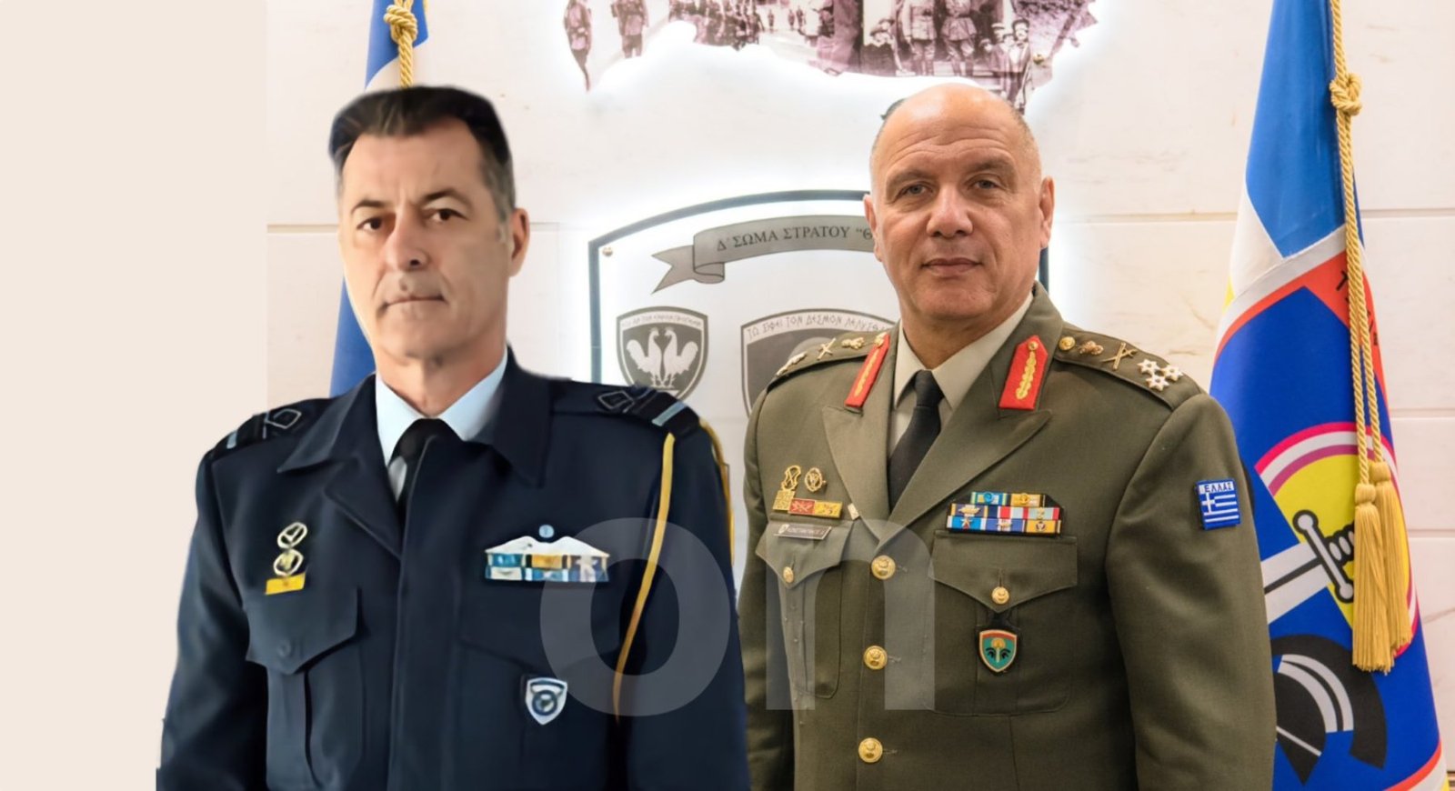 Νέος Αρχηγός ATA ο Παναγιώτης Γεωργακόπουλος και Διοικητής 1ης Στρατιάς ο Δημόκριτος Κωνσταντάκος