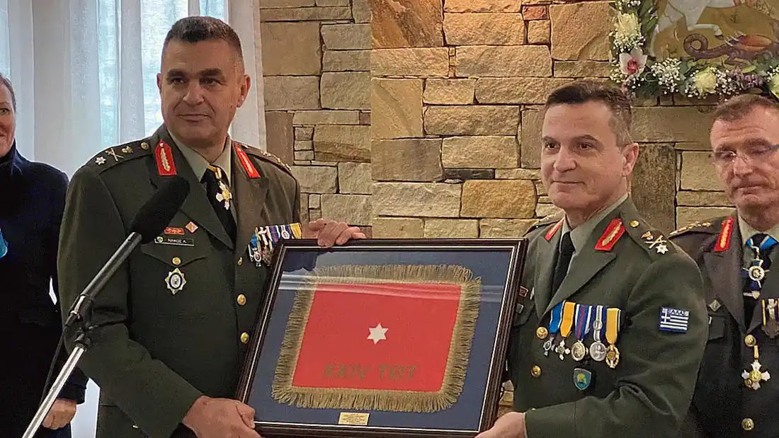 Λιτόχωρο Πιερίας: Τελετή Παράδοσης – Παραλαβής της XXIV ΤΘΤ (ΦΩΤΟ-BINTEO)