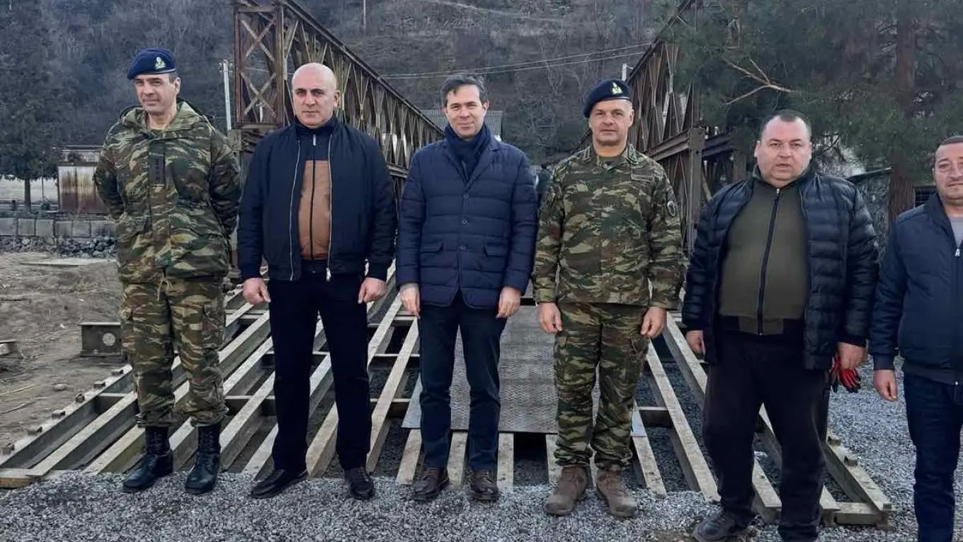 Τοποθέτηση 3 γεφυρών «Μπέλεϋ Μ2» σε απομονωμένες και πλημμυροπαθείς περιοχές της Αρμενίας με έντονο ελληνικό στοιχείο (ΦΩΤΟ)