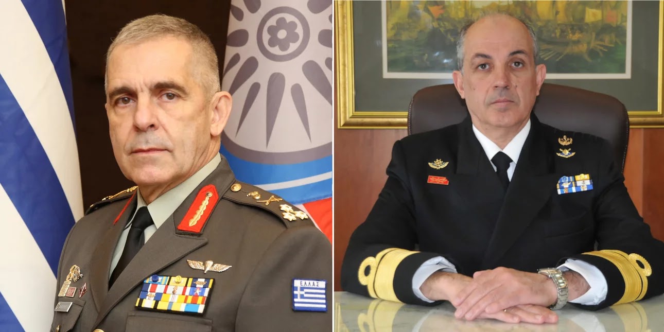 Αυτοί είναι οι νέοι Αρχηγοί ΓΕΣ και ΓΕΝ–Τα «προφίλ» τους