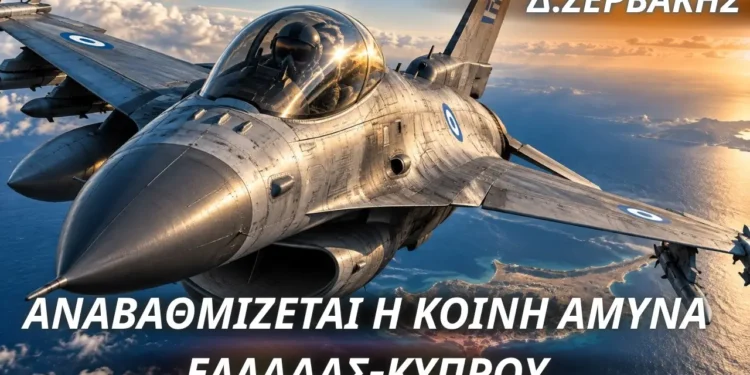 Δημόκριτος Ζερβάκης: Ελλάδα-Κύπρος αλλάζουν επίπεδο στην κοινή άμυνα & αναβαθμίζονται στρατηγικά (ΒΙΝΤΕΟ)